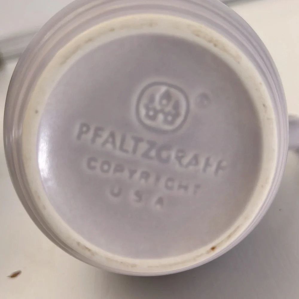 pfaltzgraff lilac creamer